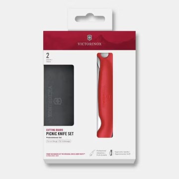 Victorinox - Klappmesser SWISS CLASSIC 11 cm rot + Schneidebrett