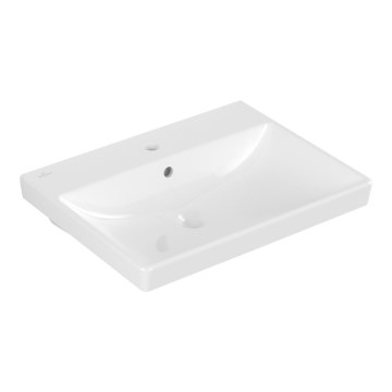 Villeroy & Boch 41586001 - Wandhängendes Waschbecken AVENTO 60x47 cm Keramik/weiß
