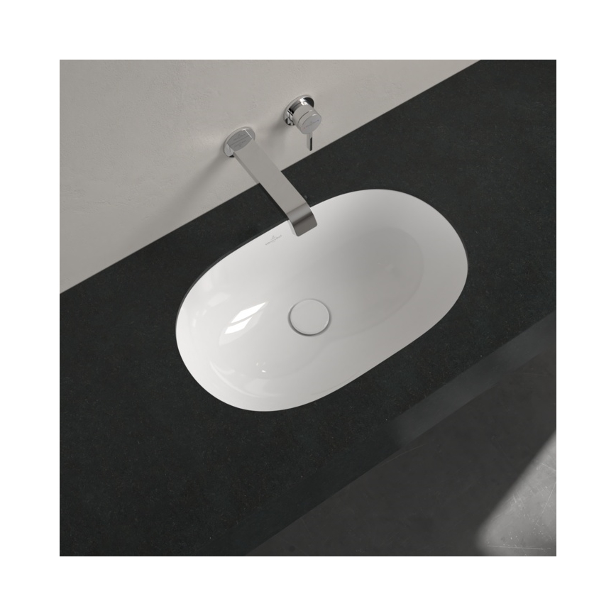 Villeroy & Boch 416250R1 - Einbauwaschbecken O.NOVO 53x32 cm Keramik/weiß