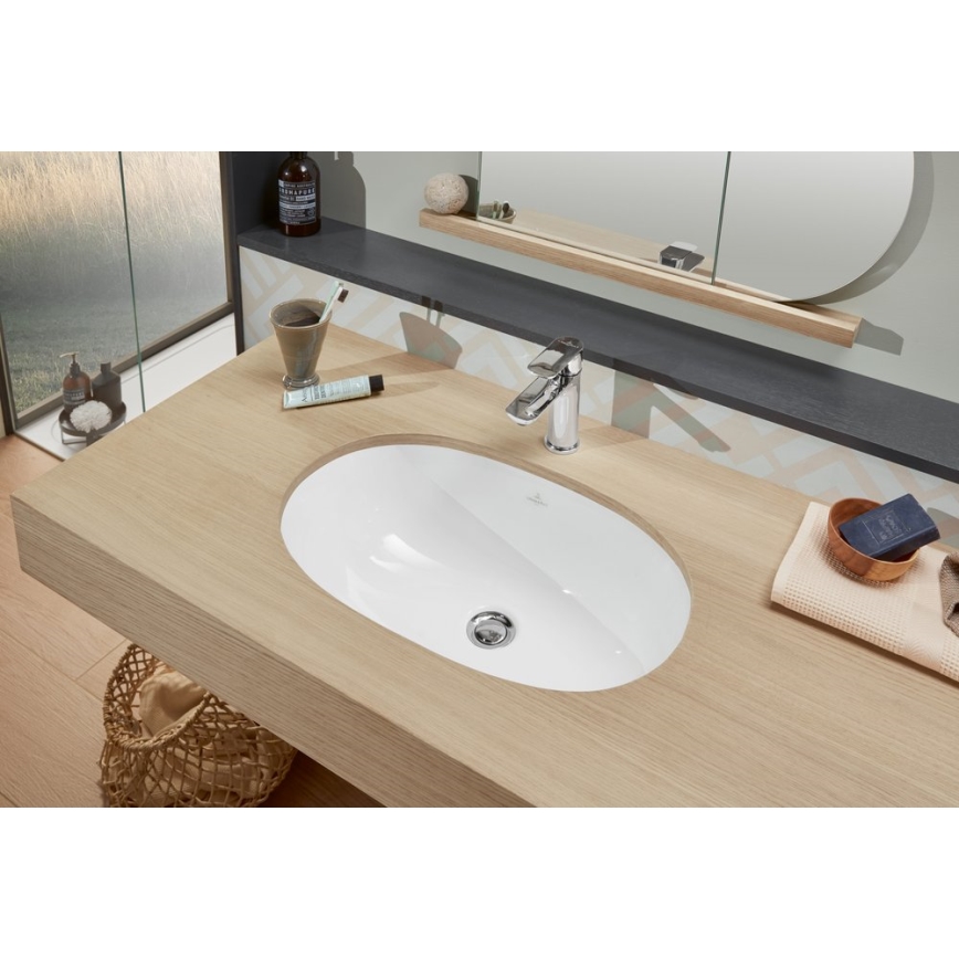 Villeroy & Boch 41626001 - Einbauwaschbecken O.NOVO 60x35 cm Keramik/weiß