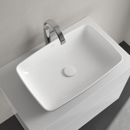 Villeroy & Boch 417258BCT8 - Aufsatzwaschbecken ARTIS 58 x 38,5 cm Keramik/Schwarz