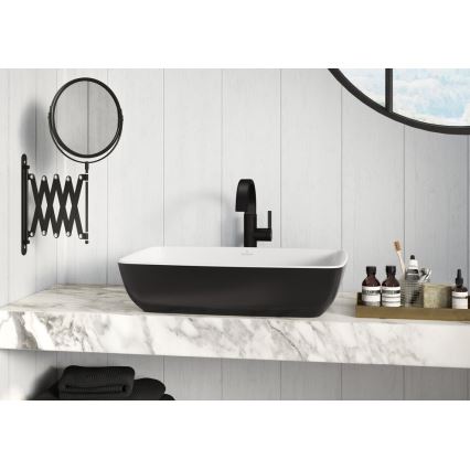 Villeroy & Boch 417258BCT8 - Aufsatzwaschbecken ARTIS 58 x 38,5 cm Keramik/Schwarz