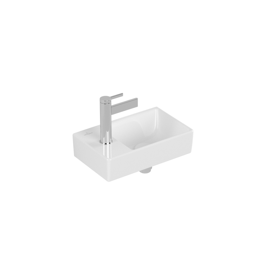 Villeroy & Boch 43003R01 - Wandwaschbecken AVENTO 36 x 22 cm, Keramik/weiß