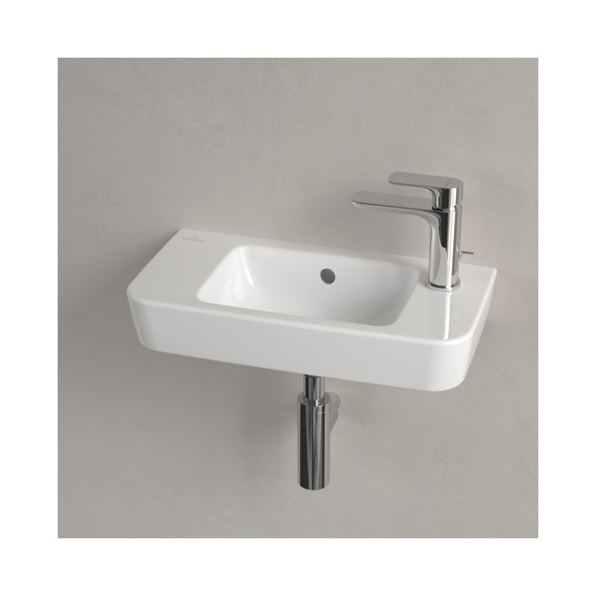 Villeroy & Boch 4342R501 - Wand-Waschbecken O.NOVO 50 x 25 cm Keramik/weiß