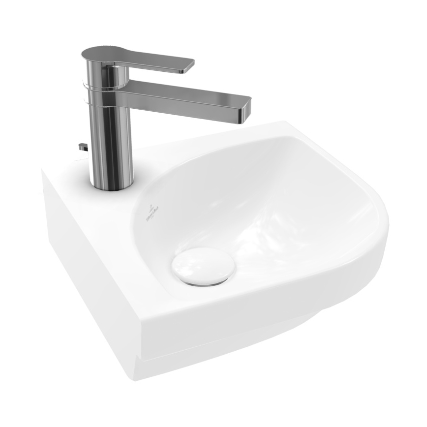 Villeroy & Boch 43714601 - Eck-Wandwaschbecken SUBWAY 3.0 32x32 cm Keramik/weiß