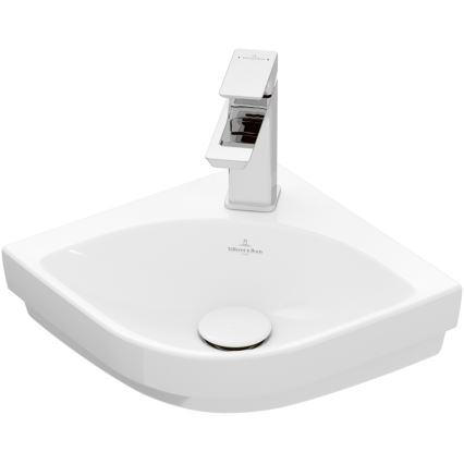 Villeroy & Boch 43714601 - Eck-Wandwaschbecken SUBWAY 3.0 32x32 cm Keramik/weiß