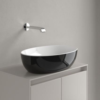 Villeroy & Boch 438848BCT8 - Einbauwaschbecken ARTIS 48 x 32,5 cm Keramik/Schwarz