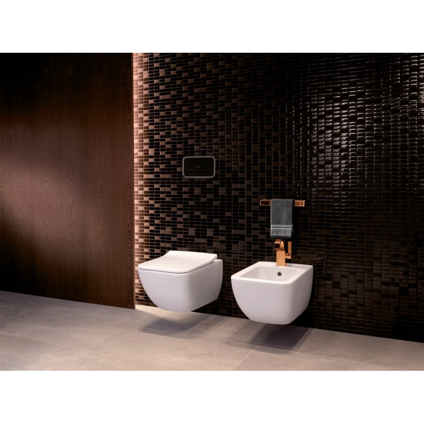 Villeroy & Boch 441100R1 - Wandhängendes Bidet VENTICELLO Keramik/weiß