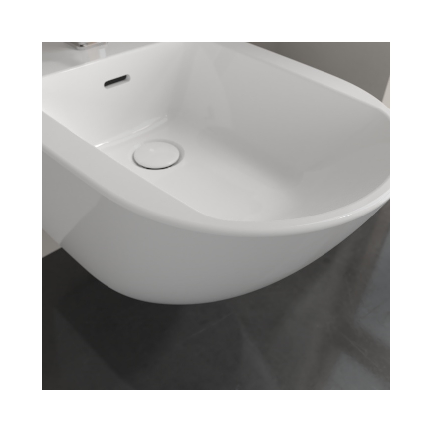 Villeroy & Boch 44700001 - Wandhängendes Bidet SUBWAY 3.0 Keramik/weiß