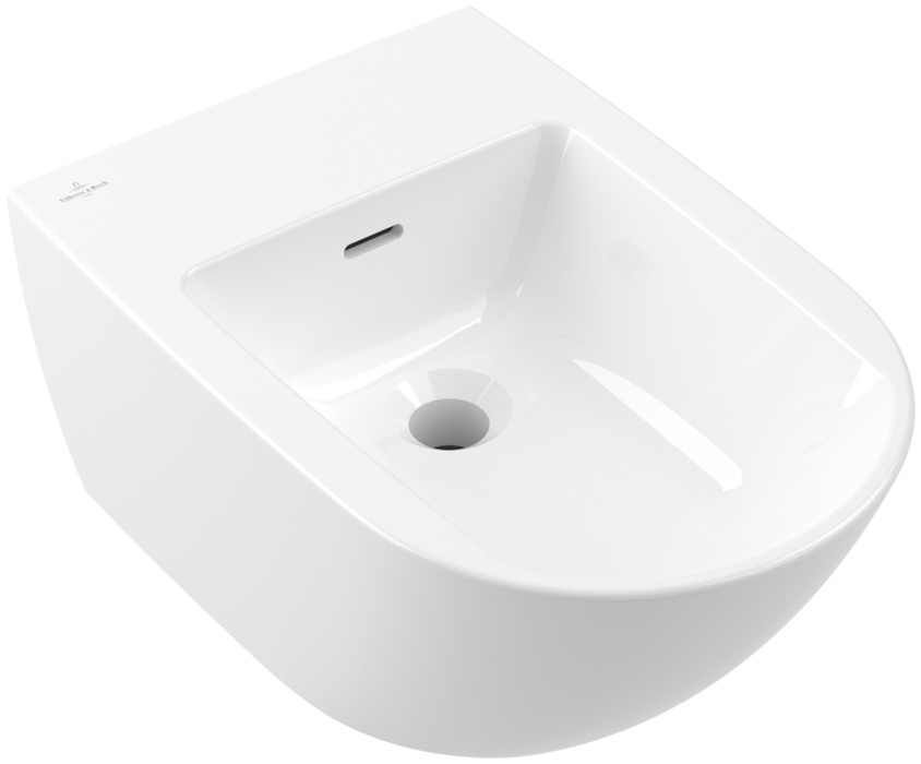 Villeroy & Boch 447000R1 - Wandhängendes Bidet SUBWAY 3.0 Keramik/weiß