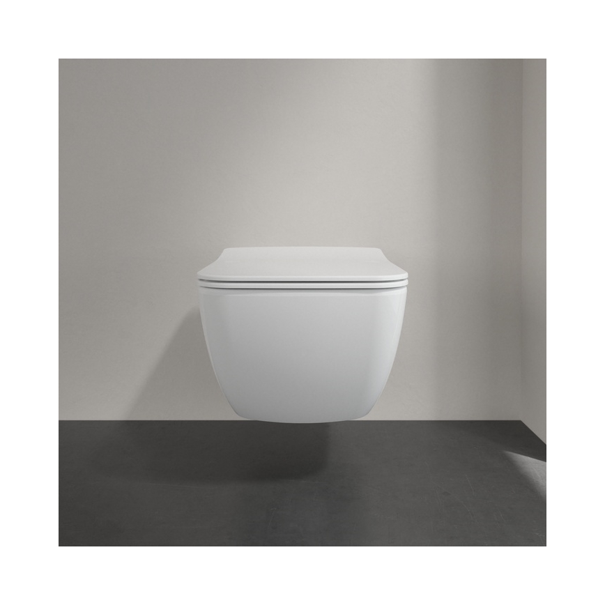 Villeroy & Boch 4611RL01 - Wand-WC mit SoftClose-Sitz VENTICELLO Keramik/weiß