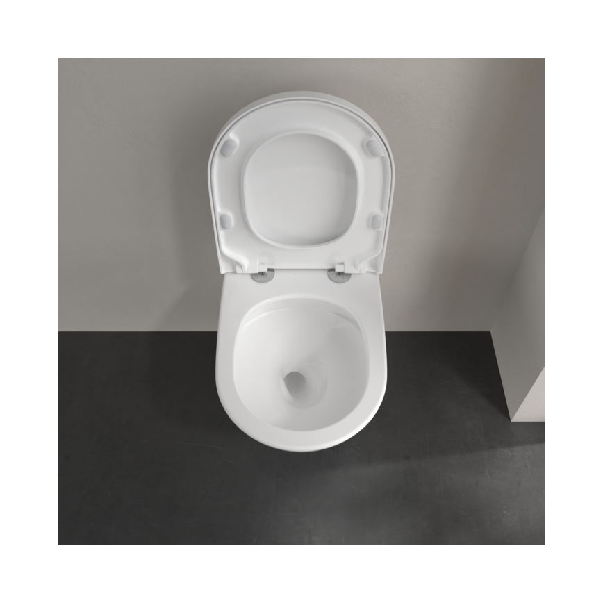 Villeroy & Boch 4670T0T2 - Wandhängendes WC SUBWAY 3.0 Keramik/Weiß
