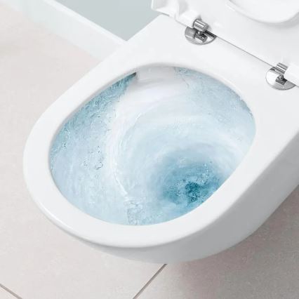 Villeroy & Boch 4670TS01 - Wandhängendes WC mit SoftClose-Sitz SUBWAY 3.0 Keramik/weiß