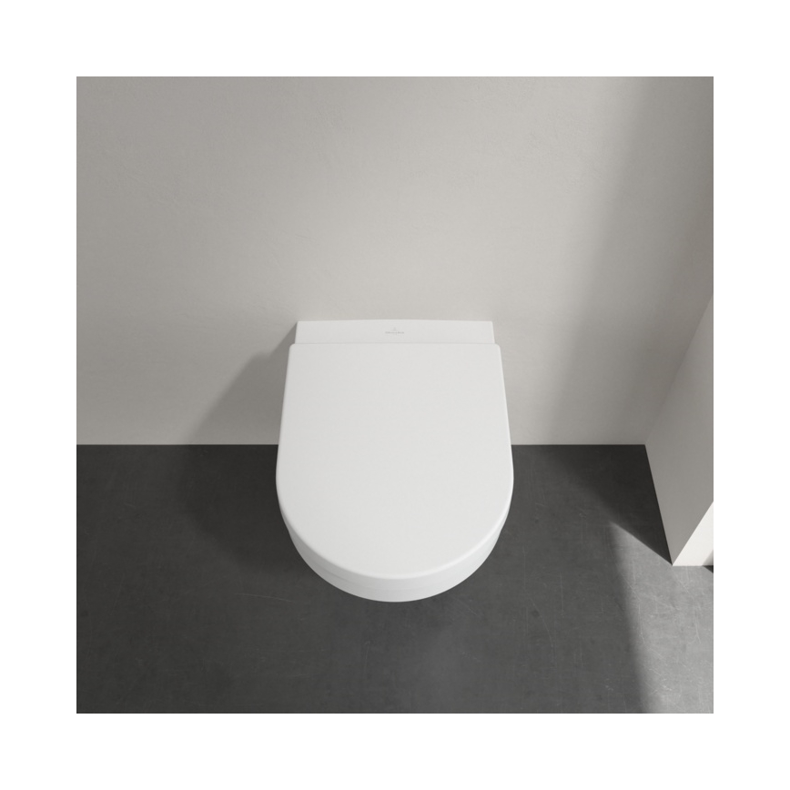Villeroy & Boch 4694HR01 - Wand-WC mit SoftClose-Sitz ARCHITECTURA Keramik/Weiß