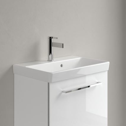 Villeroy & Boch 4A005501 - Wandhängendes Waschbecken AVENTO 55 x 37 cm Keramik/weiß