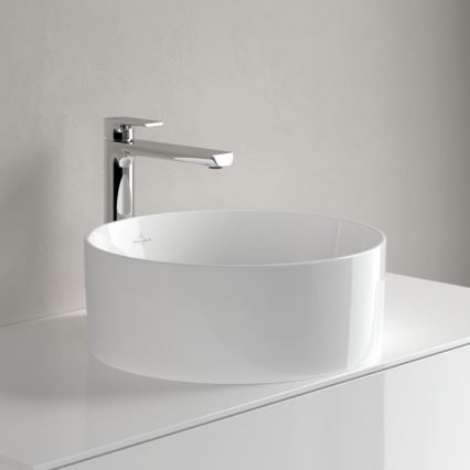 Villeroy & Boch 4A184001 - Aufsatzwaschbecken COLLARO Ø 40 cm Keramik/weiß