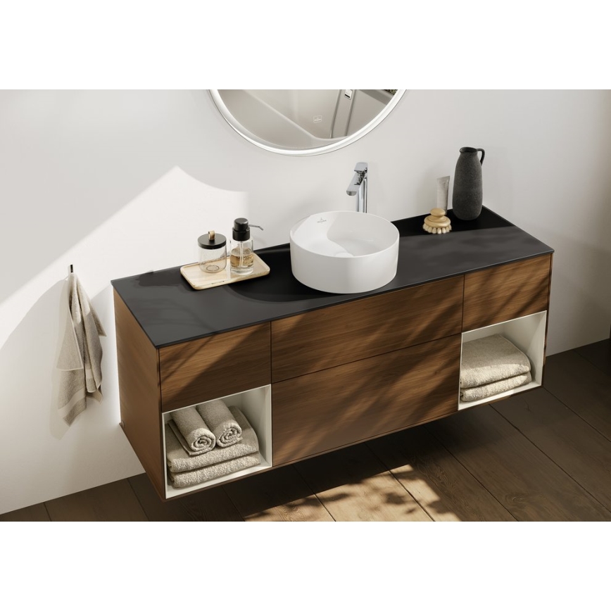 Villeroy & Boch 4A184001 - Aufsatzwaschbecken COLLARO Ø 40 cm Keramik/weiß