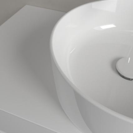 Villeroy & Boch 4A184001 - Aufsatzwaschbecken COLLARO Ø 40 cm Keramik/weiß