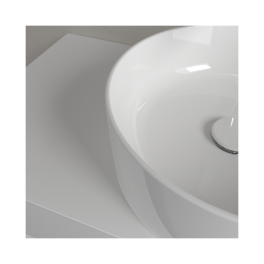 Villeroy & Boch 4A184001 - Aufsatzwaschbecken COLLARO Ø 40 cm Keramik/weiß