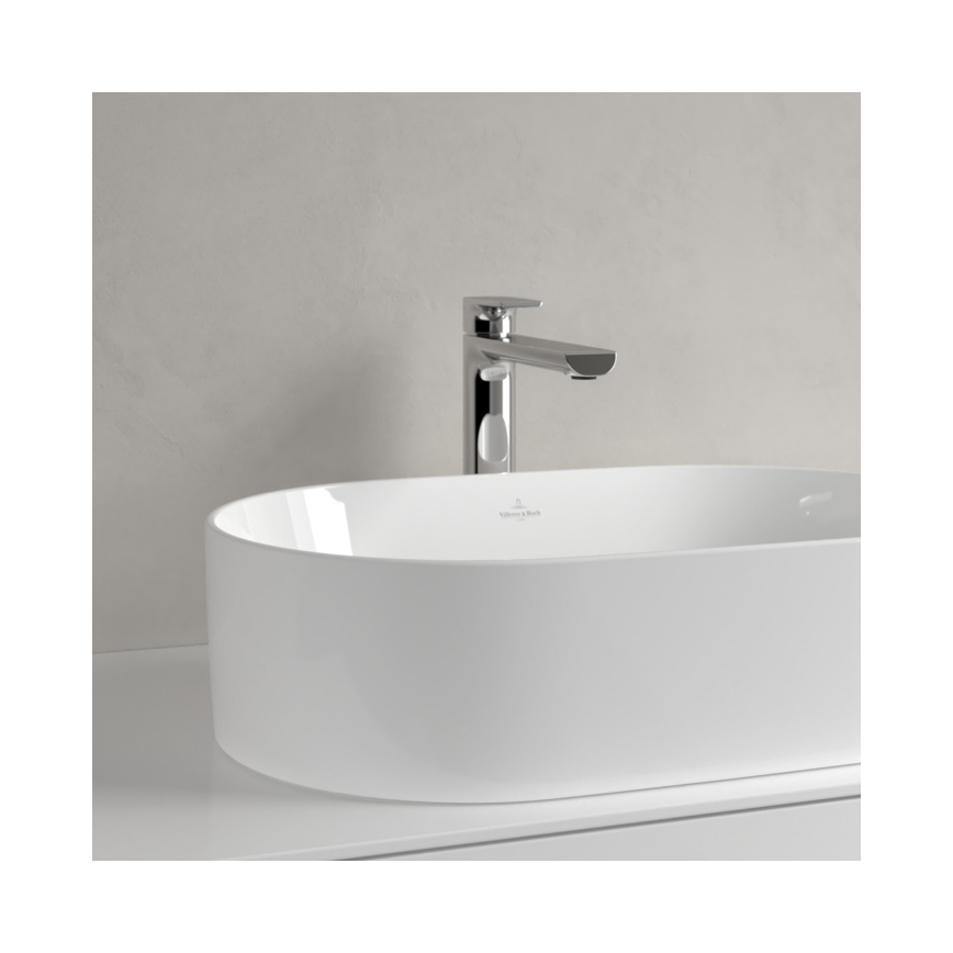 Villeroy & Boch 4A195601 - Aufsatzwaschbecken COLLARO 56 x 36 cm Keramik/weiß