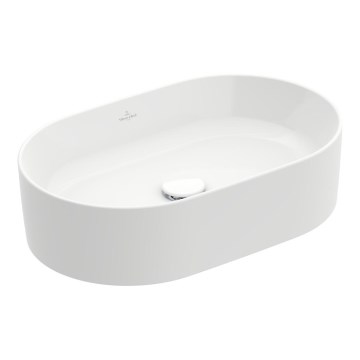 Villeroy & Boch 4A1956R1 - Aufsatzwaschbecken COLLARO 56x36 cm Keramik/Weiß