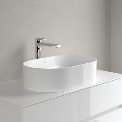 Villeroy & Boch 4A1956R1 - Aufsatzwaschbecken COLLARO 56x36 cm Keramik/Weiß