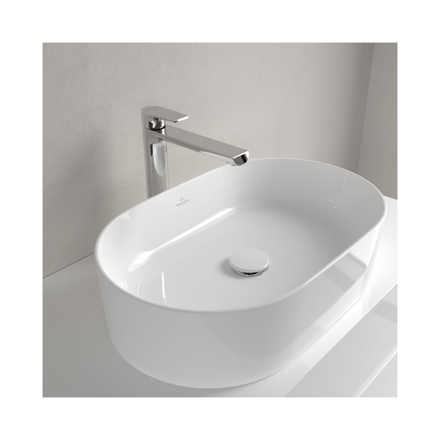 Villeroy & Boch 4A1956R1 - Aufsatzwaschbecken COLLARO 56x36 cm Keramik/Weiß