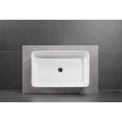Villeroy & Boch 4A205601 - Aufsatzwaschbecken COLLARO 56 x 36 cm Keramik/weiß