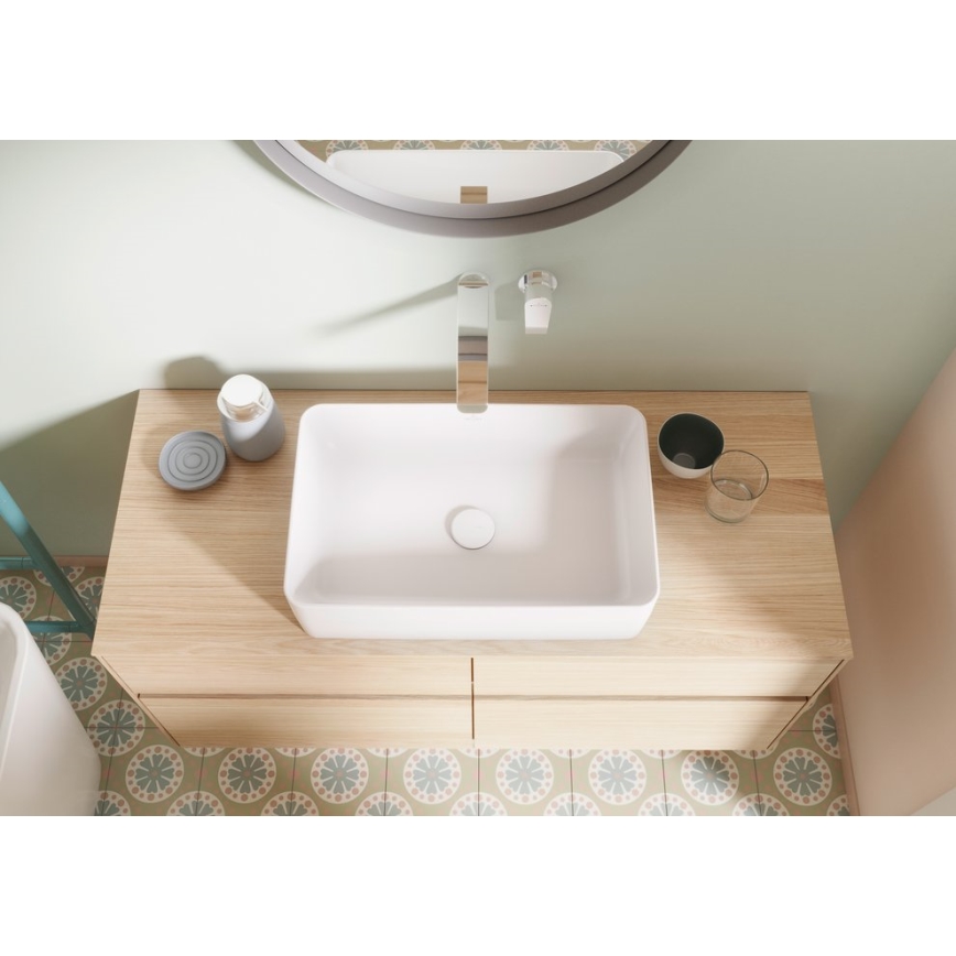 Villeroy & Boch 4A2056R1 - Aufsatzwaschbecken COLLARO 56x36 cm Keramik/weiß