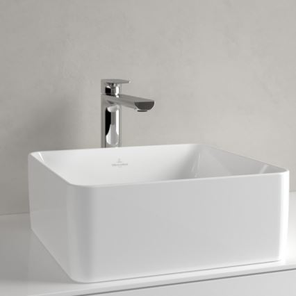 Villeroy & Boch 4A213801 - Aufsatzwaschbecken COLLARO 38x38 cm Keramik/weiß