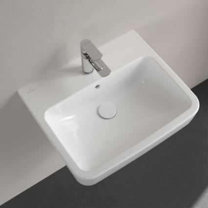 Villeroy & Boch 4A415501 - Wandwaschbecken O.NOVO 55x46 cm Keramik/weiß