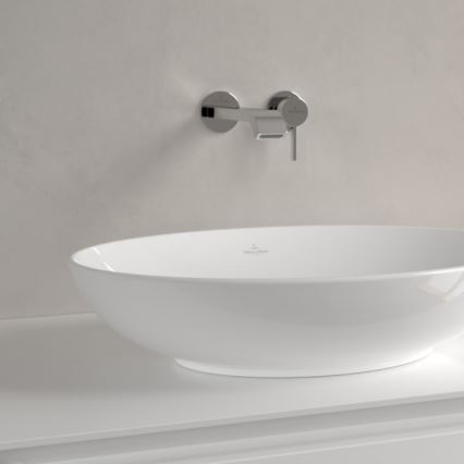 Villeroy & Boch 4A470001 - Aufsatzwaschbecken LOOP&FRIENDS 56x38 cm Keramik/weiß