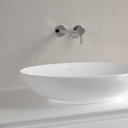 Villeroy & Boch 4A470101 - Aufsatzwaschbecken LOOP&FRIENDS 56x38 cm Keramik/weiß