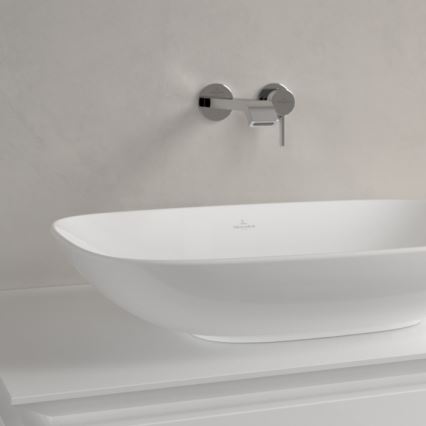 Villeroy & Boch 4A500001 - Aufsatzwaschbecken LOOP&FRIENDS 62x42 cm Keramik/weiß