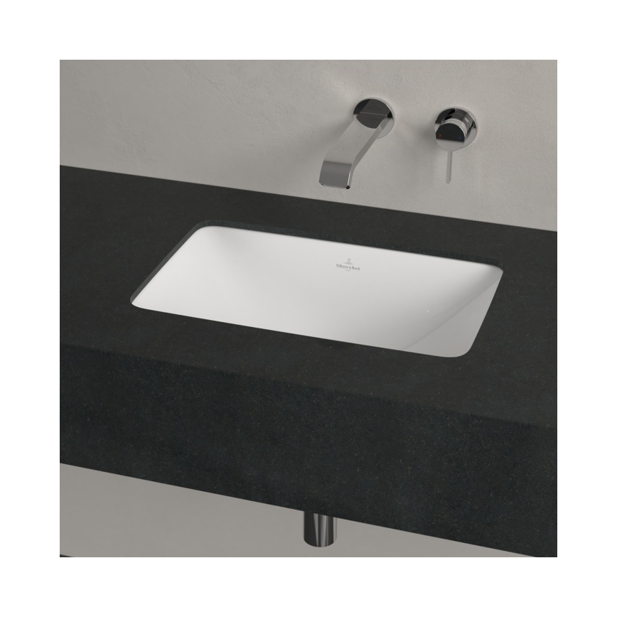 Villeroy & Boch 4A5600R1 - Einbauwaschbecken LOOP&FRIENDS 45 x 28 cm Keramik/weiß