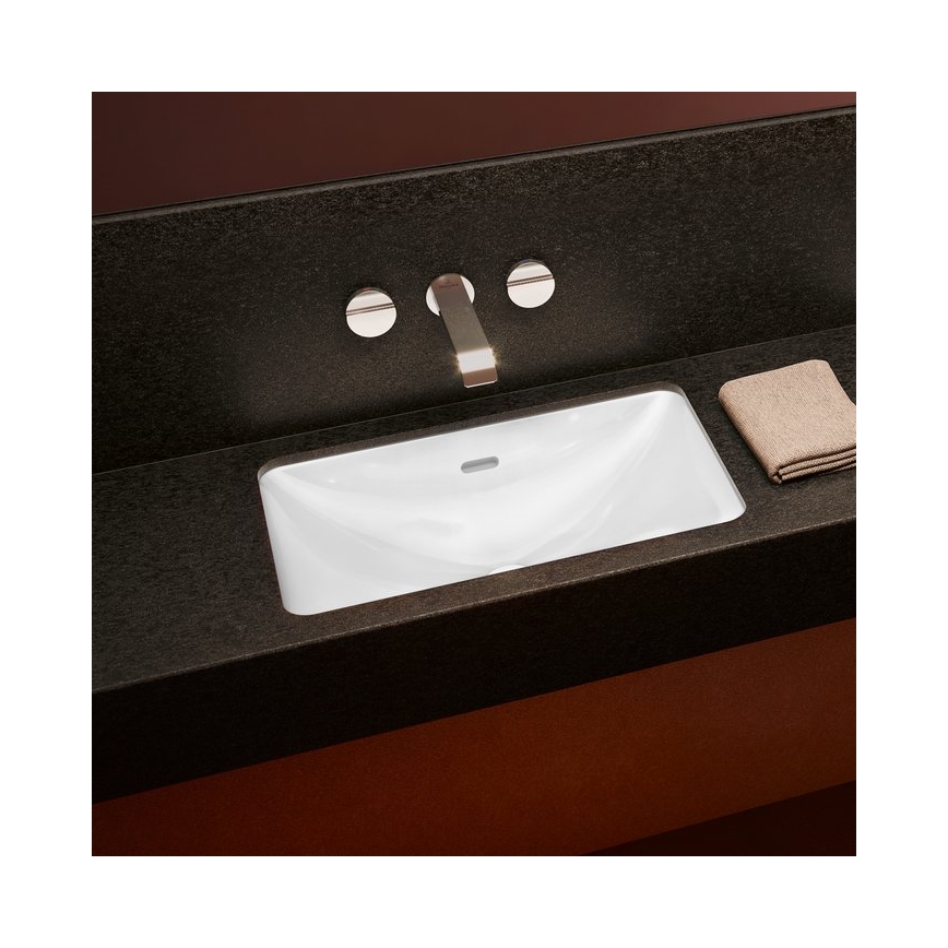 Villeroy & Boch 4A570001 - Einbauwaschbecken LOOP&FRIENDS 54x34 cm Keramik/Weiß