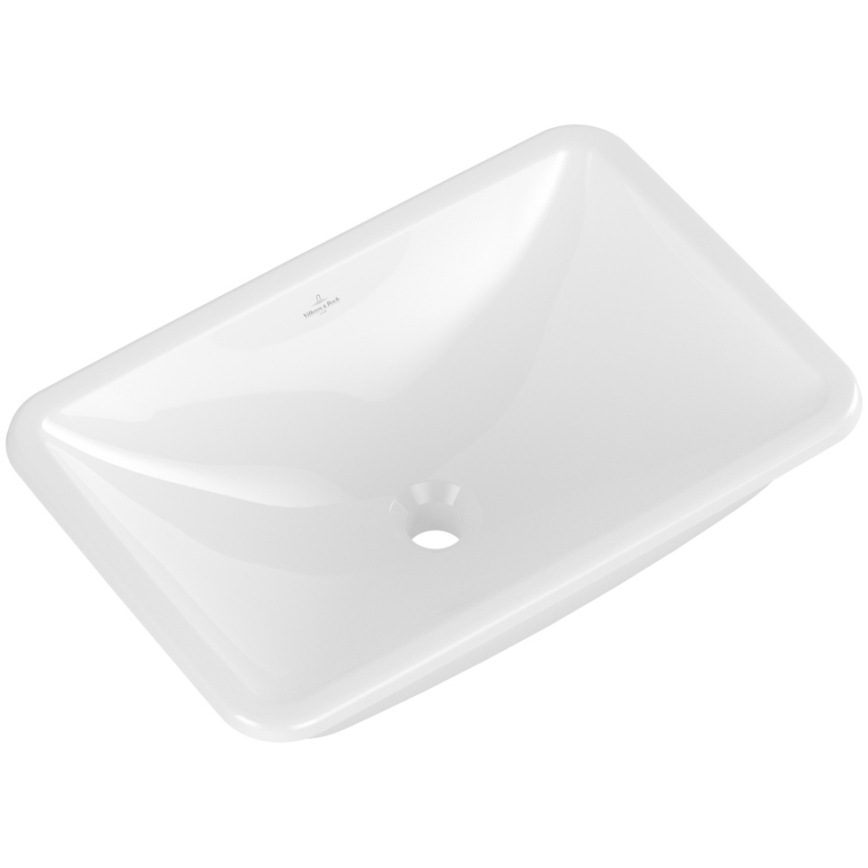 Villeroy & Boch 4A570101 - Einbauwaschbecken LOOP&FRIENDS 54 x 34 cm Keramik/weiß