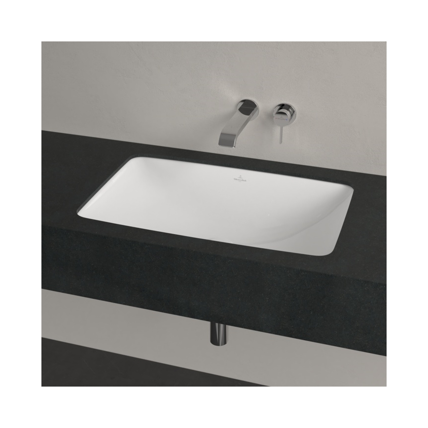 Villeroy & Boch 4A580101 - Einbauwaschbecken LOOP&FRIENDS 61,5x38 cm Keramik/weiß