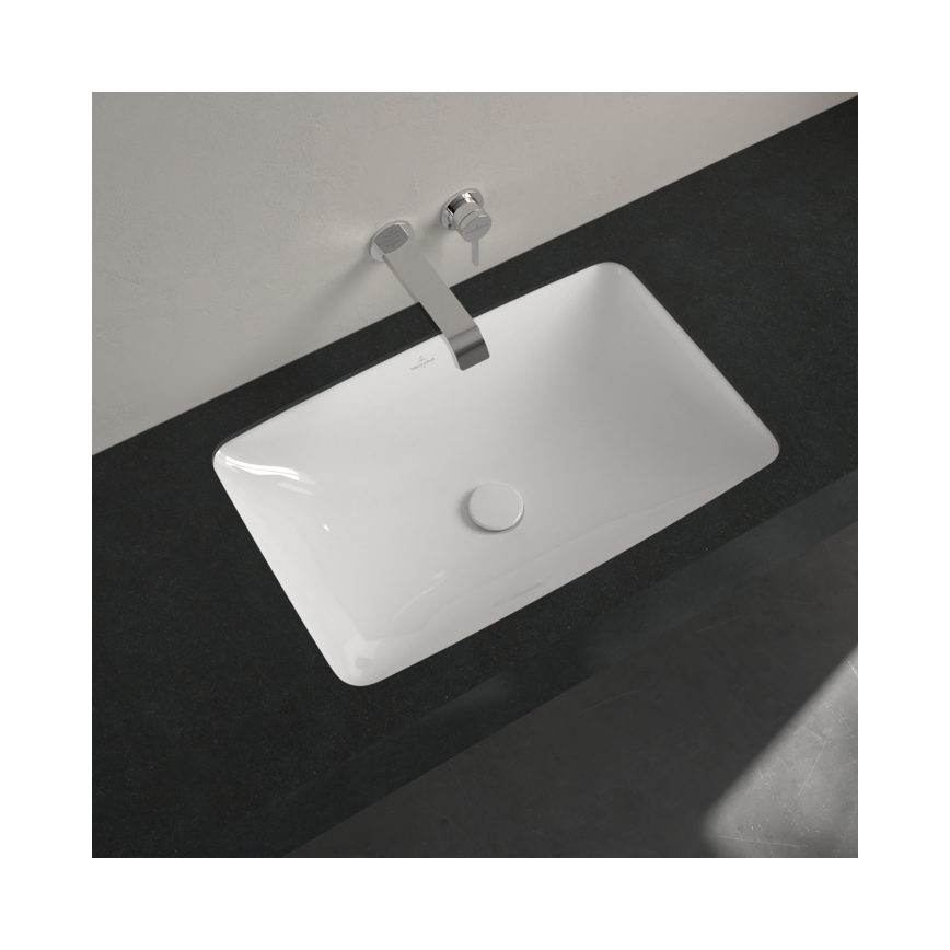 Villeroy & Boch 4A580101 - Einbauwaschbecken LOOP&FRIENDS 61,5x38 cm Keramik/weiß