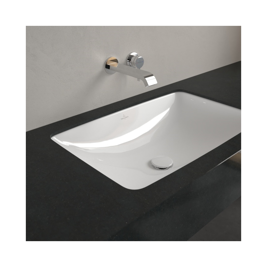 Villeroy & Boch 4A580101 - Einbauwaschbecken LOOP&FRIENDS 61,5x38 cm Keramik/weiß