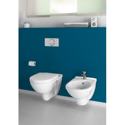 Villeroy & Boch 54600001 - Wandhängendes Bidet O.NOVO Keramik/weiß
