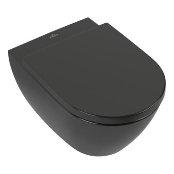 Villeroy & Boch 5614R0R7 - Wand-WC SUBWAY Keramik/schwarz