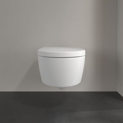 Villeroy & Boch 5656HRRW - Wandhängendes WC mit SoftClose-Sitz AVENTO Keramik/weiß