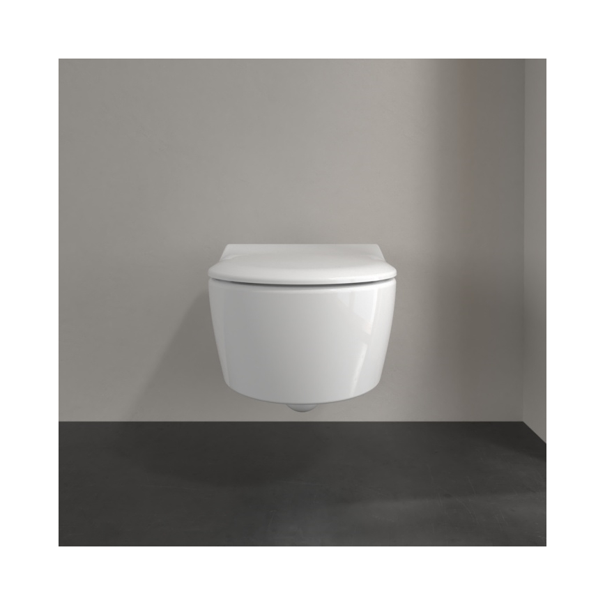 Villeroy & Boch 5656RS01 - Wand-WC mit AVENTO SoftClose-Sitz, Keramik/Weiß