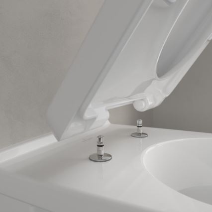 Villeroy & Boch 5660H101 - O.NOVO Wand-WC mit WC-Sitz, Keramik/Weiß