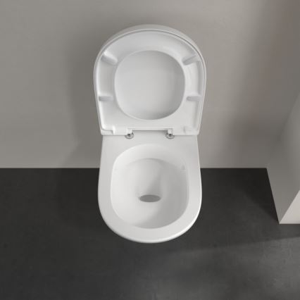 Villeroy & Boch 5660HR01 - Hänge-WC mit SoftClose-WC-Sitz O.NOVO Keramik/weiß