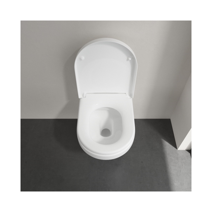 Villeroy & Boch 5684HR01 - Wand-WC mit SoftClose-Sitz ARCHITECTURA Keramik/weiß