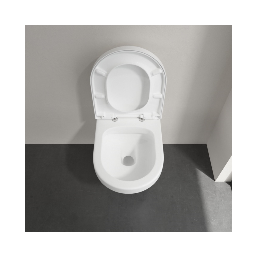 Villeroy & Boch 5684HR01 - Wand-WC mit SoftClose-Sitz ARCHITECTURA Keramik/weiß
