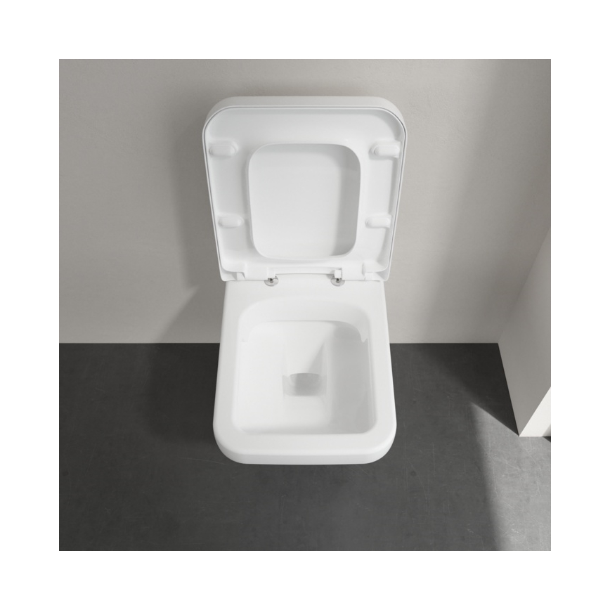 Villeroy & Boch 5685HR01 - Wand-WC mit SoftClose-Sitz ARCHITECTURA Keramik/weiß