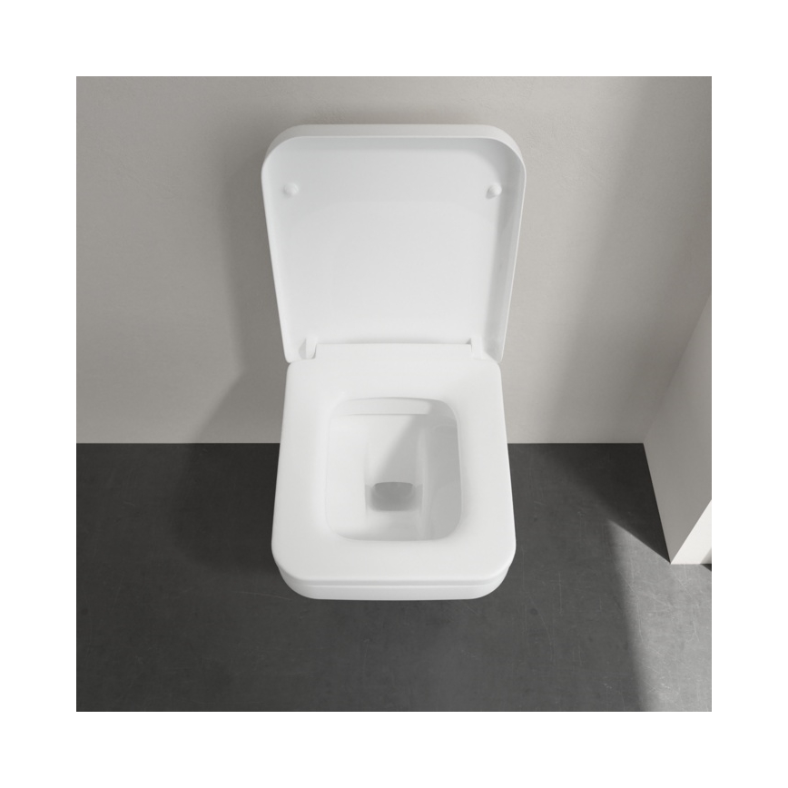 Villeroy & Boch 5685HR01 - Wand-WC mit SoftClose-Sitz ARCHITECTURA Keramik/weiß